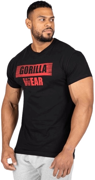 Levně Gorilla Wear Pánske tričko Murray Černé - M