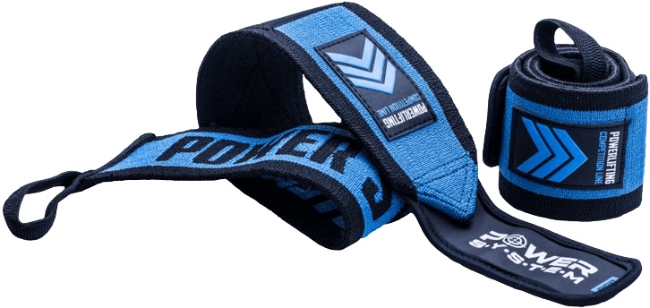 POWER SYSTEM posilovací bandáže na zápěstí Wrist Wraps Extreme