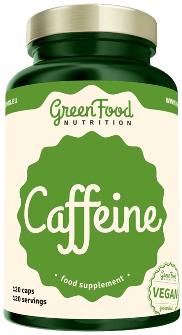 GreenFood Caffeine 120 kapslí