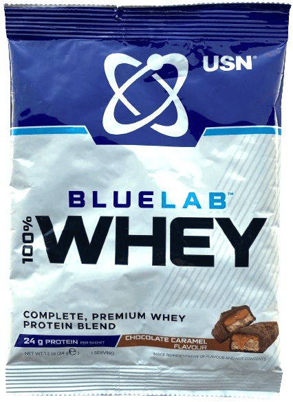 USN (Ultimate Sports Nutrition) USN Bluelab 100% Whey Premium Protein 34 g - karamel/čokoláda
