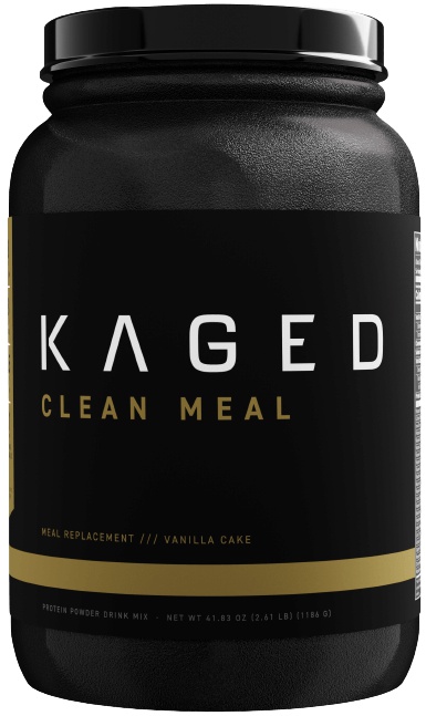 Levně Kaged Muscle Clean Meal 1186 g - vanilkový dort VÝPRODEJ 4.2024
