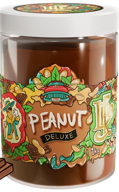 Lifelike Arašídové máslo (Peanut Butter) Deluxe 1000 g