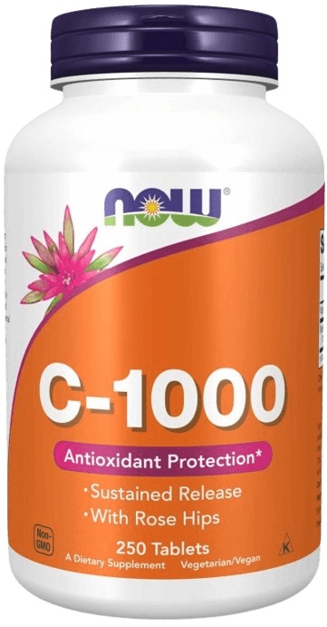 Now Foods Vitamin C 1000 mg - 250 tablet