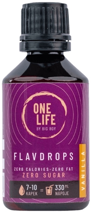 Levně Big Boy ONE LIFE Flavour Drops 50 ml - vanilka