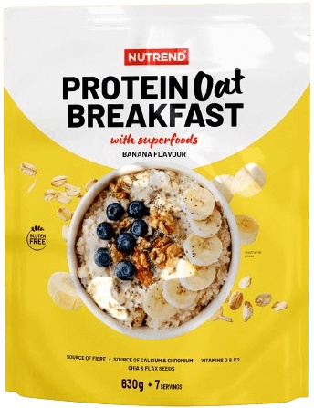 Levně Nutrend Protein Oat Breakfast 630 g - banán