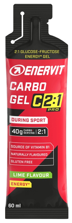 Levně Enervit Carbo gel C2:1 PRO 60 ml - citron