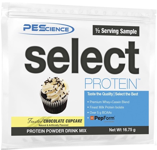 Levně PEScience Select Protein US verze vzorek 16,75 g - Chocolate Cupcake