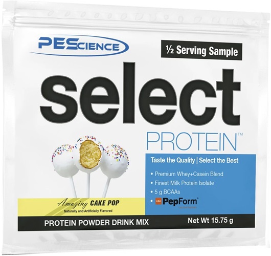 PEScience Select Protein US verze vzorek 15,75 g - Cake Pop