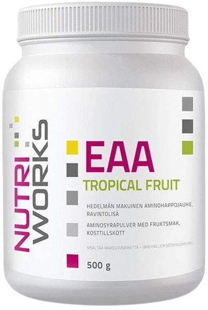 Levně NutriWorks EAA 500 g - tropické ovoce
