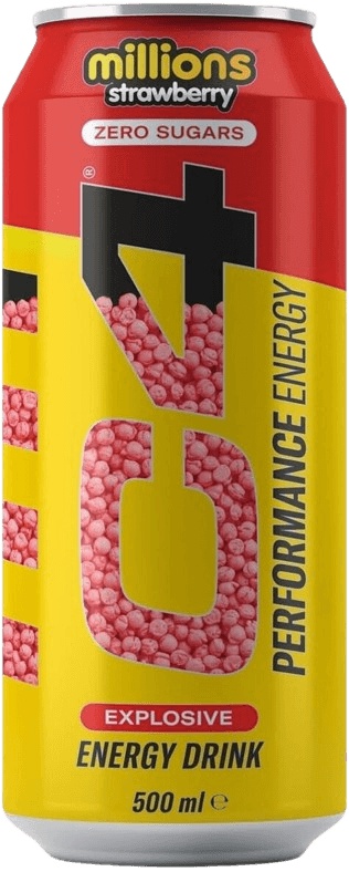 Cellucor C4 Explosive Energy Drink 500 ml - Millions Strawberry