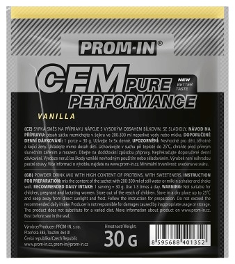 PROM-IN / Promin Prom-in CFM Pure Performance 30 g - mléko s medem a skořicí