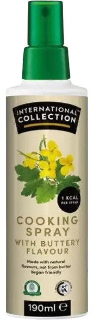International Collection Cooking Spray 190 ml - Butter