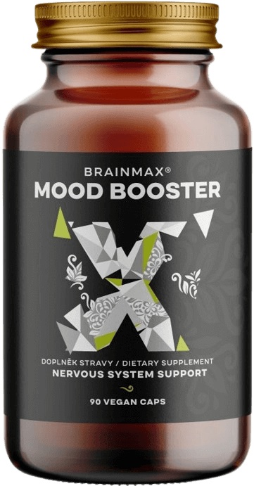 Levně BrainMax MOOD BOOSTER komplex pro podporu nálady 90 rostlinných kapslí