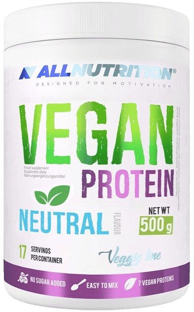 All Nutrition AllNutrition Vegan Protein 500 g - bez příchuti