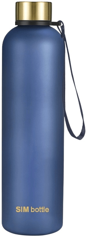 Levně SIM bottle Tritanová láhev 1000 ml - modrá