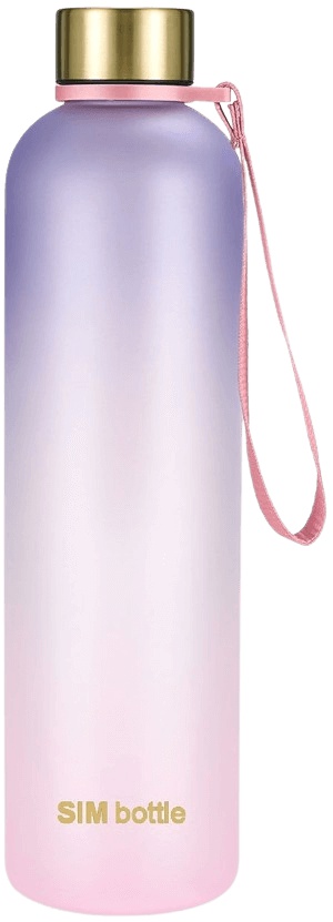 Levně SIM bottle Tritanová láhev 1000 ml - rainbow (duhová)