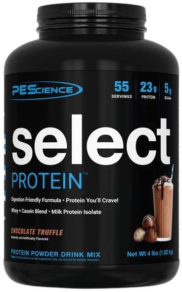 PEScience Select Protein 1820g US verze  - chocolate truffle