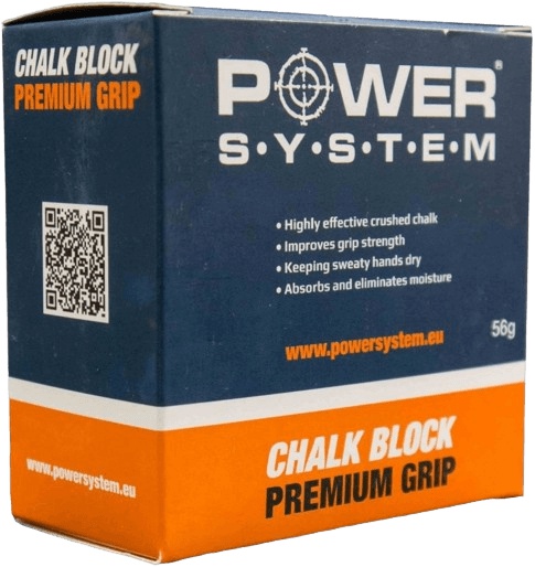 Levně Power System Chalk Block magnézium kostka 56g
