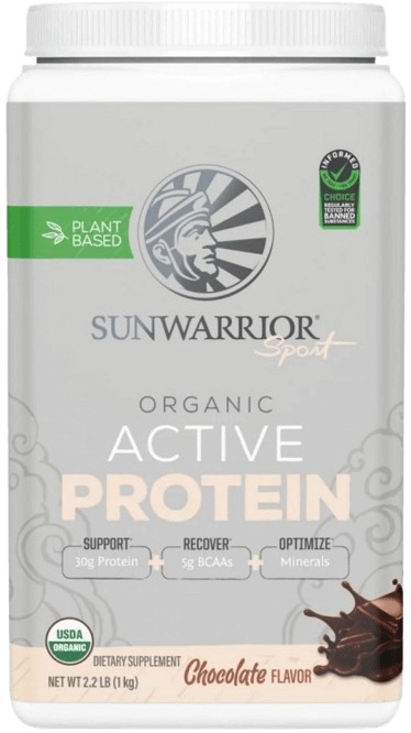 Sunwarrior Active Protein Organic 1000 g - Vanilka