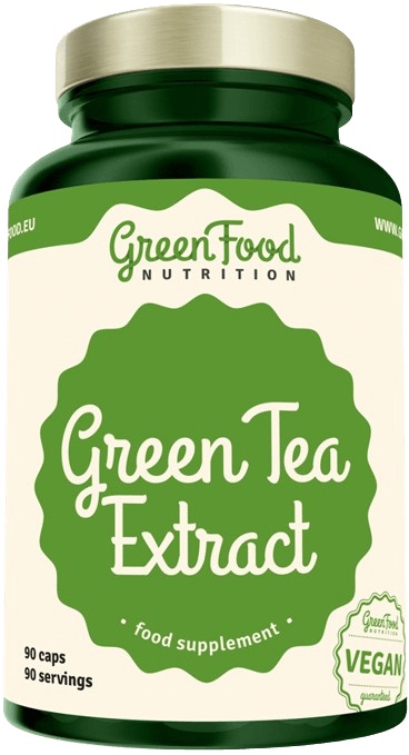 Levně GreenFood Green Tea Extract 90 kapslí