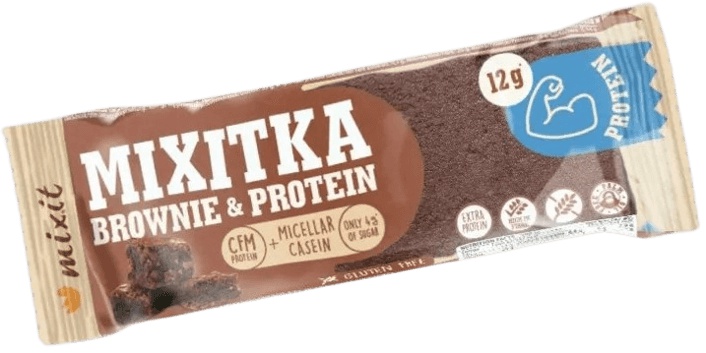 Mixit Proteinová Mixitka 43 g - Brownie PROŠLÉ DMT 8.3.2024