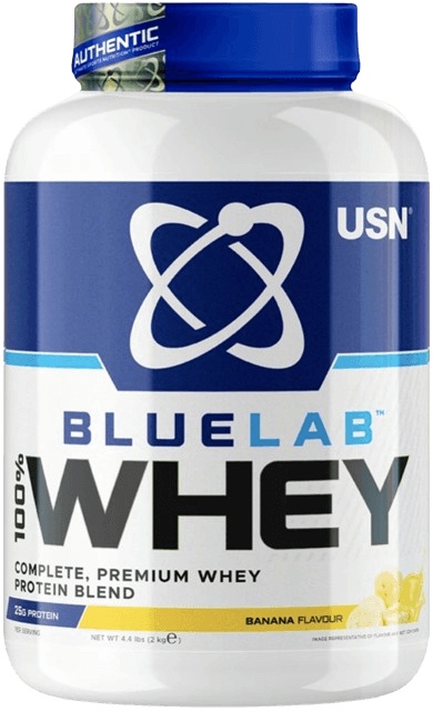 USN (Ultimate Sports Nutrition) USN Bluelab 100% Whey Premium Protein 908 g - banán