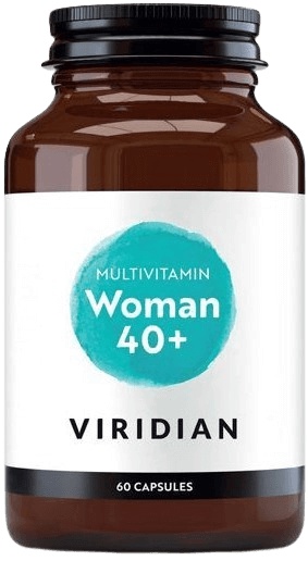 Viridian Nutrition Viridian 40+ Woman Multivitamin 60 kapslí