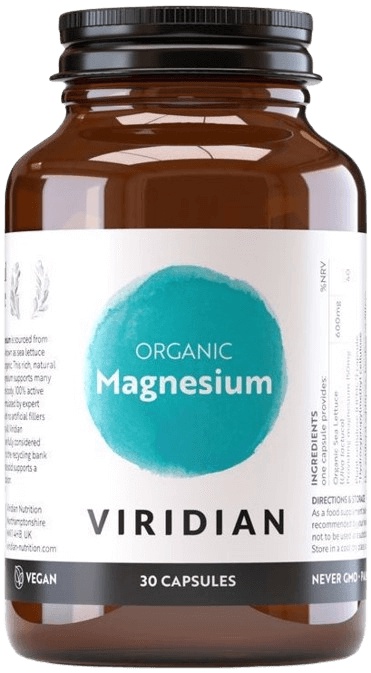 Viridian Nutrition Viridian Magnesium Organic 30 kapslí