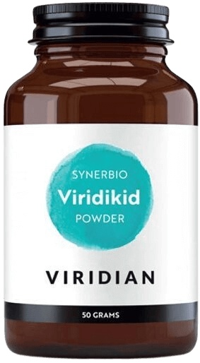 Viridian Nutrition Viridian Viridikid Childrens Synerbio (Směs probiotik, prebiotik a vitamínu C pro děti) 50 g