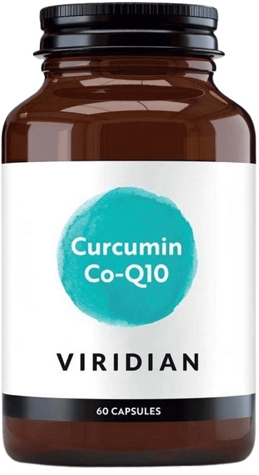 Viridian Nutrition Viridian Curcumin Co-Q10 (Kurkumin a Koenzym Q10) 60 kapslí