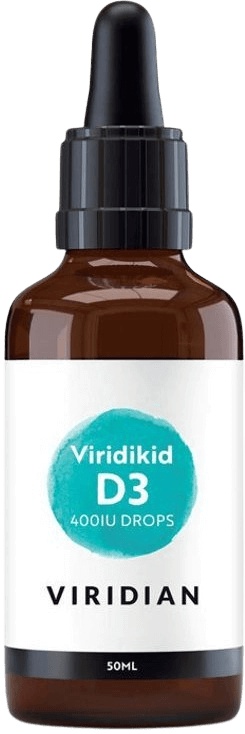 Viridian Nutrition Viridian Viridikid Vitamin D Drops 400IU 30 ml