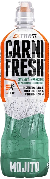 Extrifit Carnifresh Sparkling Caffeine free 850 ml - mojito