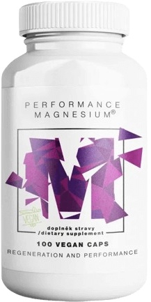 BrainMax Performance Magnesium® 1000 mg Hořčík 200 mg + Vitamín B6 P5P 100 vegan kapslí