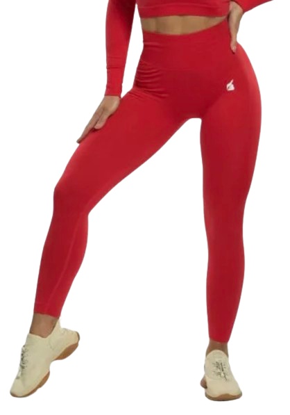 Booty BASIC ACTIVE CANDY RED leggings - XS/S