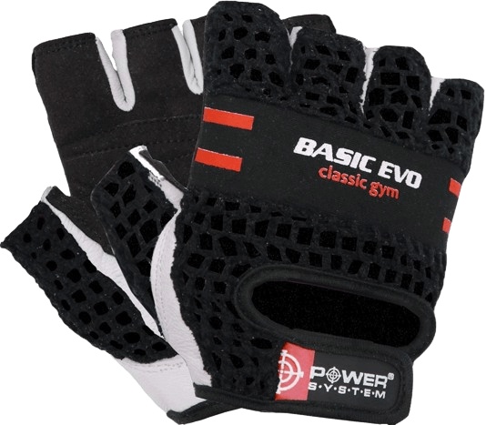 Power System rukavice BASIC EVO červené - S