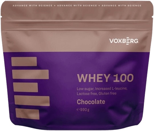 Voxberg Whey Protein 100 990 g - čokoláda
