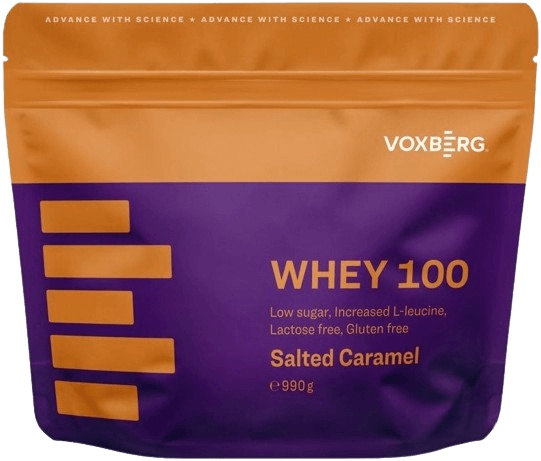 Voxberg Whey Protein 100 990 g - slaný karamel