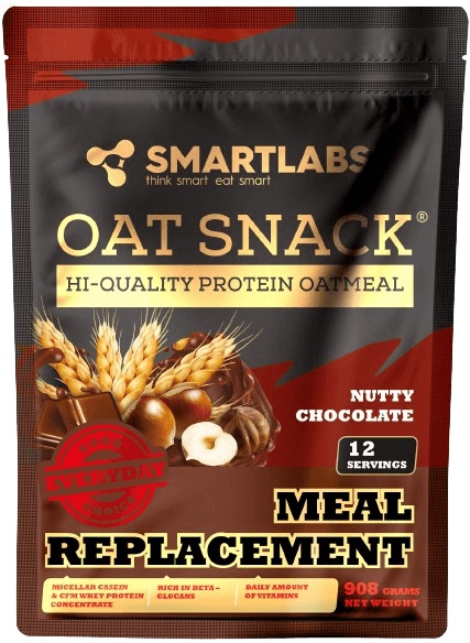 Smartlabs Oat Snack 908 g - oříšková čokoláda