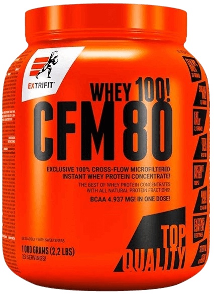 Extrifit CFM Instant Whey Protein 80 1000 g Příchuť: Čokoláda/Kokos