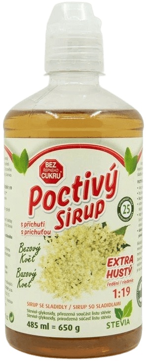CUKRSTOP CUKR STOP sirup 650g - Bezový květ
