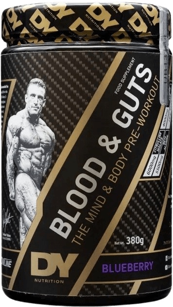 Dorian Yates Blood and Guts 380 g - borůvka