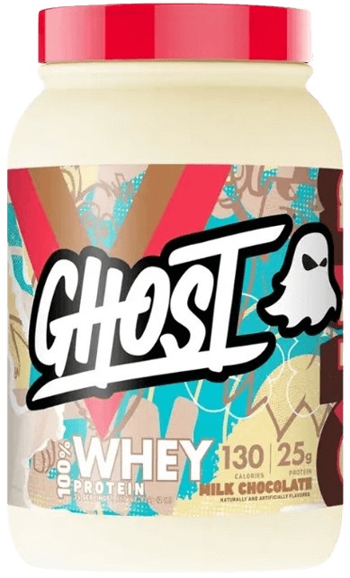Ghost 100% Whey Protein 918 g - 1014 g - chocolate chip cookie