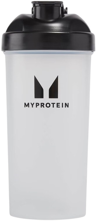 MyProtein Shaker, 600 ml Čirý/Černý