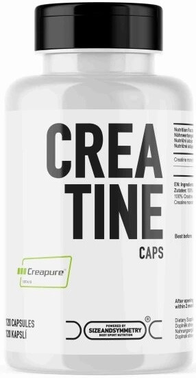 1 + 1 SizeAndSymmetry Creatine Creapure®, Kreatin 120 kapslí