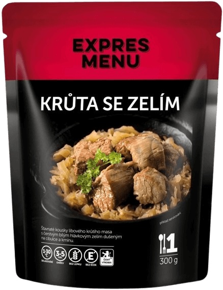 Krůta se zelím EXPRES MENU (1 porce)