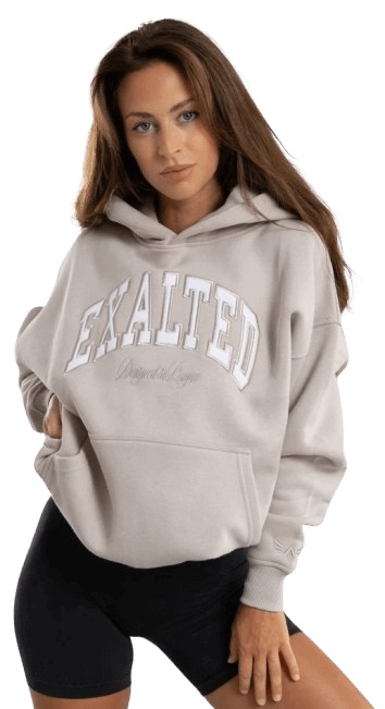 Exalted Dámská mikina Comfy-Nest™ ICON béžová - M