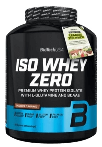 BioTechUSA Iso Whey Zero 1816 g - banán