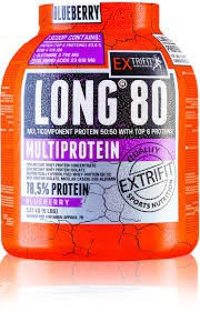 Levně Extrifit Long 80 Multiprotein 2270 g - borůvka