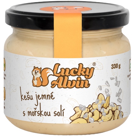 Lucky Alvin Kešu jemné s mořskou solí 330 g