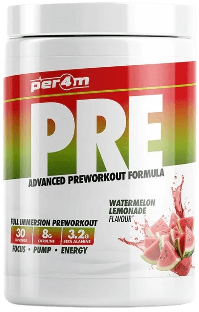 Per4m Pre Workout Stim 570 g - vodní meloun